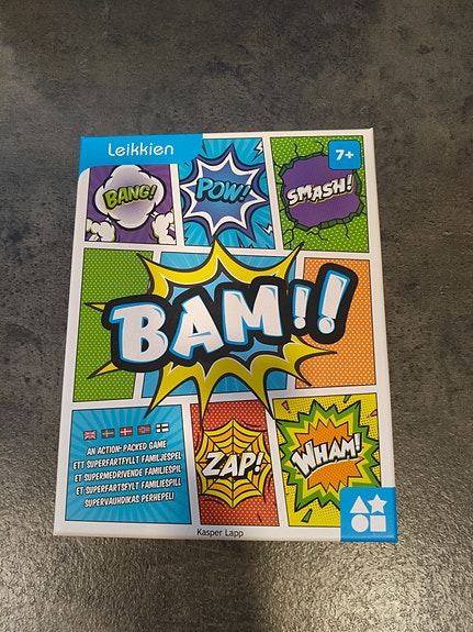 Bam!!-peli leikkien