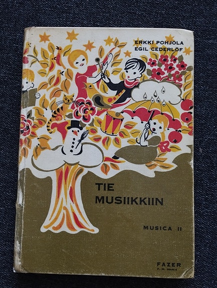 Tie musiikkiin kirja Fazer