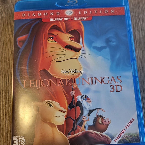 Leijonakuningas 3D-Blu-ray