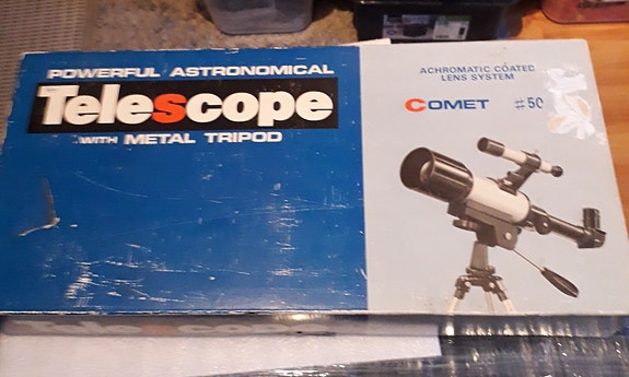 Teleskooppi/kaukoputki Comet