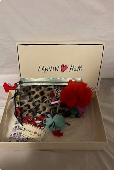 Uusi ikoninen Lanvin for H&M 2010 rannekoru laukku sexy