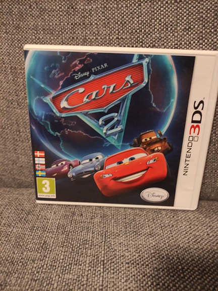 Disney Pixar Cars 2 Nintendo 3DS peli