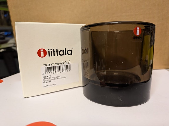 Iiitala Kivi iso 80 mm Hiekka Sand
