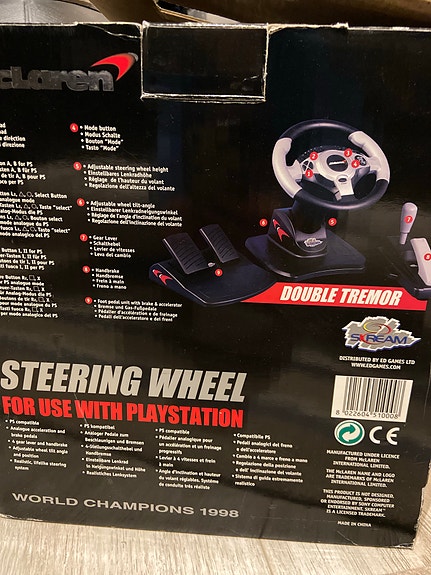 Aren Racing Wheel Ohjainpyörä Playstationille