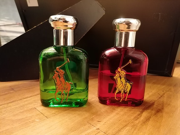 Ralph Lauren Polo Miesten Hajuvesi 40 ml Vihreä ja Punainen Pullo