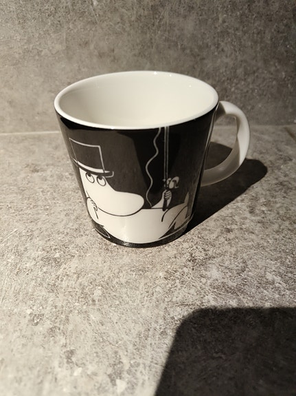 Arabia Muumi muki, 0,3 L.  Muumipappa / Moominpappa