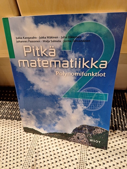 Pitkä matematiikka 2, Polynomifunktiot, lukiokirja