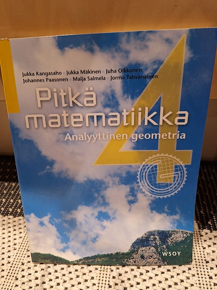 Pitkä matematiikka 4, lukiokirja