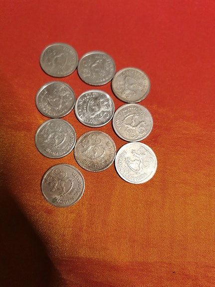 Suomi 1 markka kolikoita