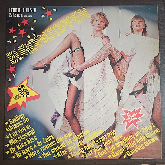Europatoppen Vol 6,vinyylilevy