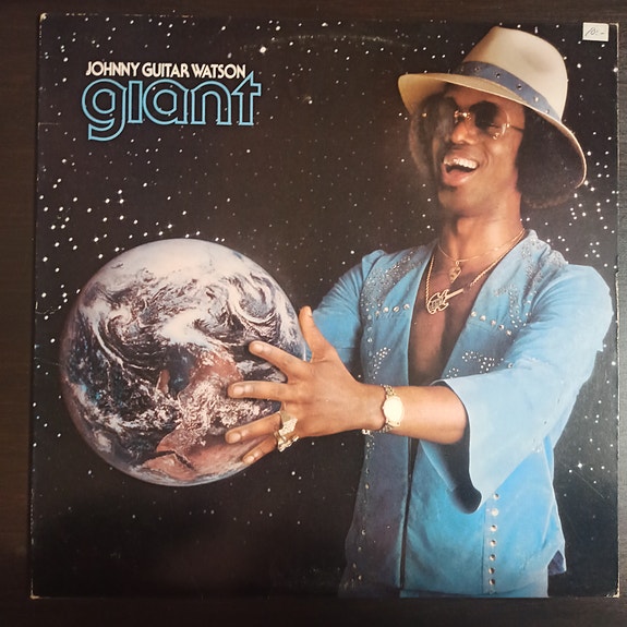 Johnny Guitar Watson/ Giant, LP-levy