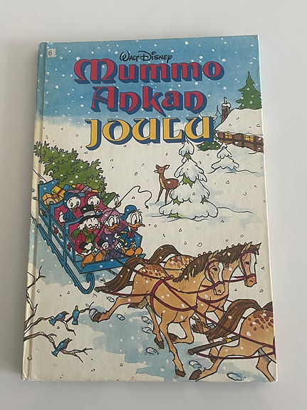 Walt Disney Mummo Ankan Joulu Lastenkirja