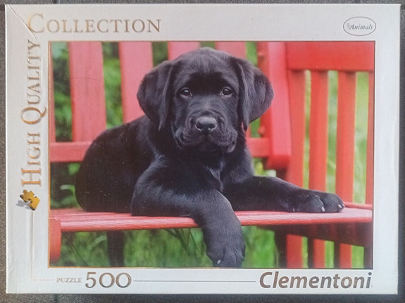 Clementoni 500 palaa palapeli Musta labradorinnoutaja