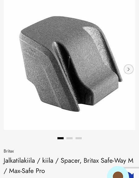 Ostetaan jalkatilakiila Britax