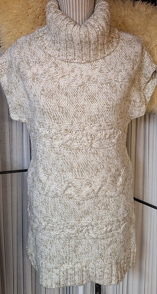 Hihaton neule tunika M LINE Collection 10 % villaa