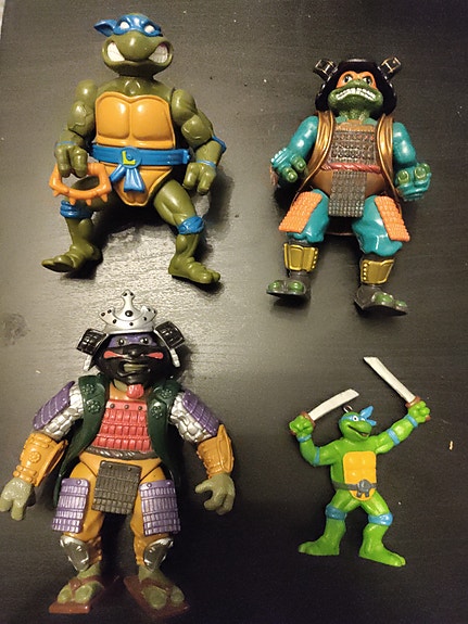 Teenage Mutant Ninja Turtles Toimintahahmot