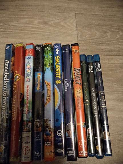 Lasten DVD-elokuvia