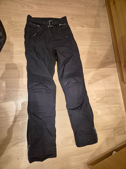 Naisten Held tekstiili ajohousut xs