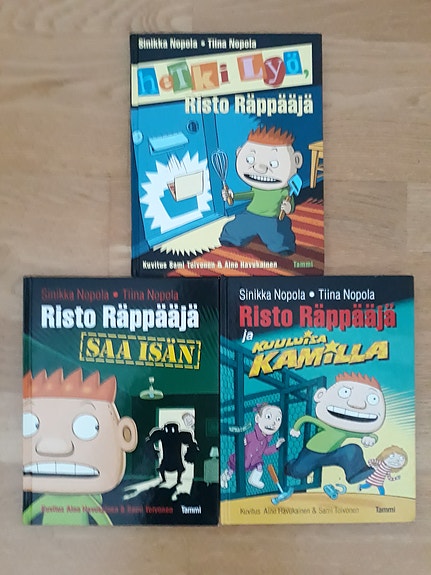 RISTO Räppääjä kirjat