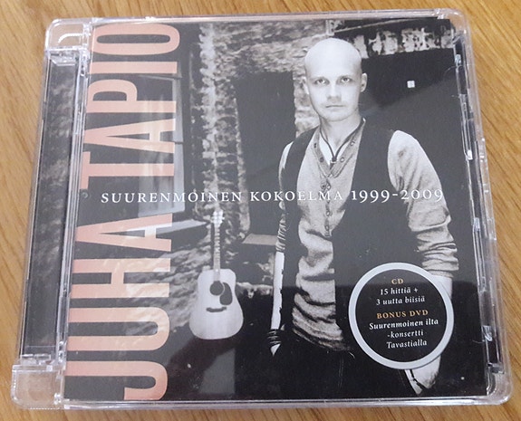 Uusi Juha Tapio ; Suurenmoinen kokoelma 1999-2009 -cd+dvd ja Joululauluja cd