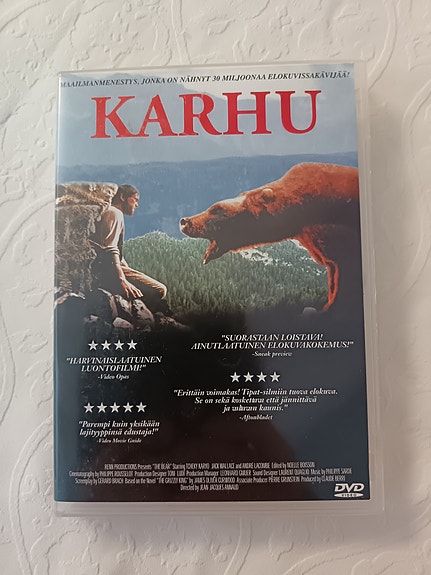 Karhu -elokuva dvd