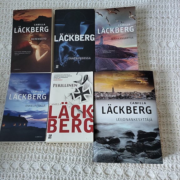 Camilla Läckberg kirjoja