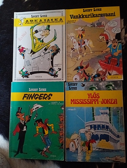 Lucky luke sarjakuvat