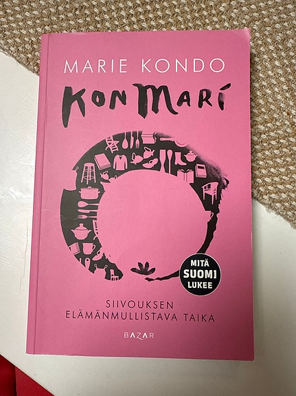 Marie Kondo KonMari Kirja Suomi