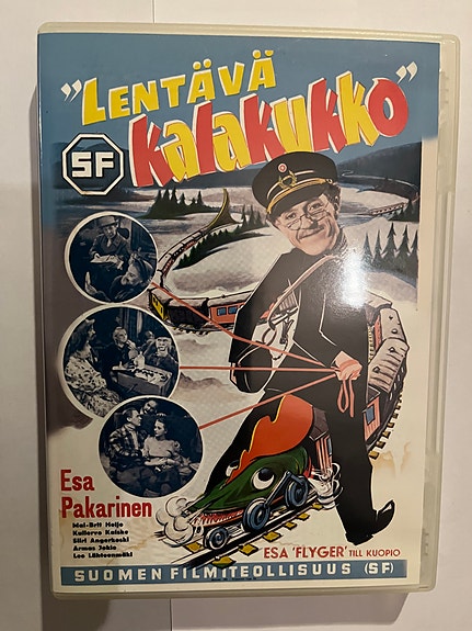 SF Lentävä Kalakukko DVD Esa Pakarinen