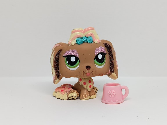 LPS glitter lhasa apso #2155