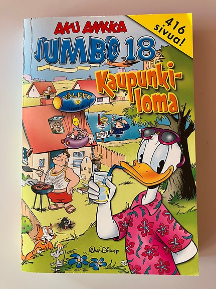 Aku Ankka Jumbo 18 - Kaupunkiloma