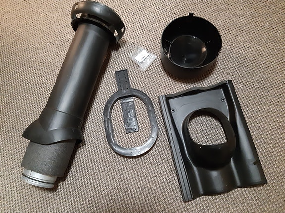 Vilpe kattoläpivienti srj 125 mm kanavalle