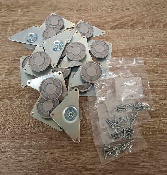 Ikean Eket säädettävät jalat