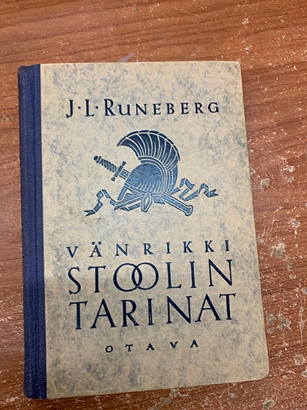 J.L. Runeberg Vänrikki Stoolin tarinat Kirja 1938