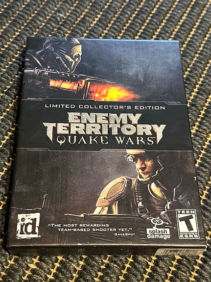 Enemy Territory Quake Wars Limited Collector's Edition PC-peli