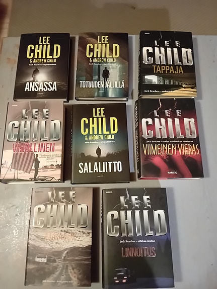 Lee Child kirjapaketti