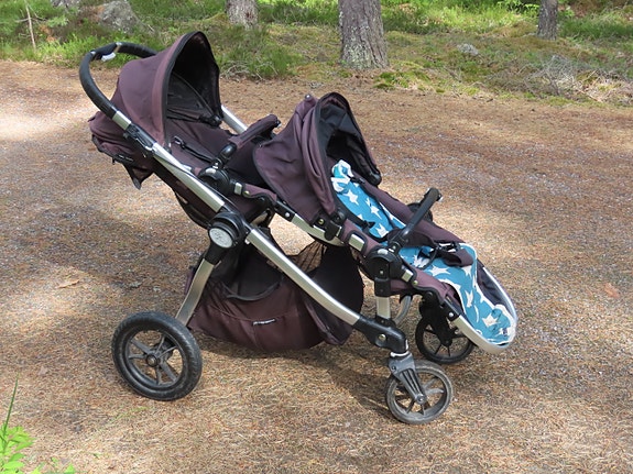 Tuplarattaat Baby Jogger City Select