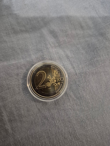 Euro 2 euron juhlaraha 2004 risuraha
