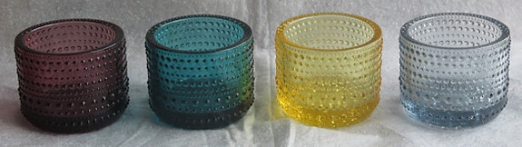 Iittala, Oiva Toikka Kastehelmi tuikku, eri värejä, alk. 14e