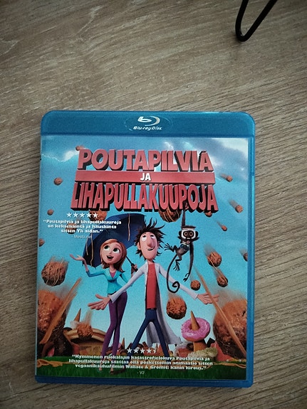Poutapilvia ja Ihapullakauppoja Blu-ray-elokuva