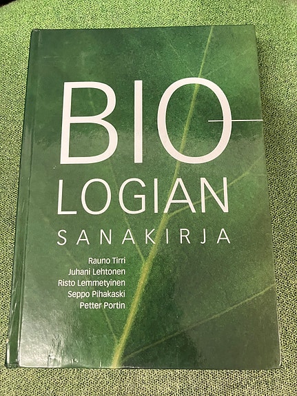 Biologian sanakirja