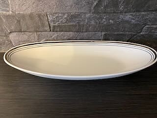 ARABIA Platina  Soikea tarjoiluvati