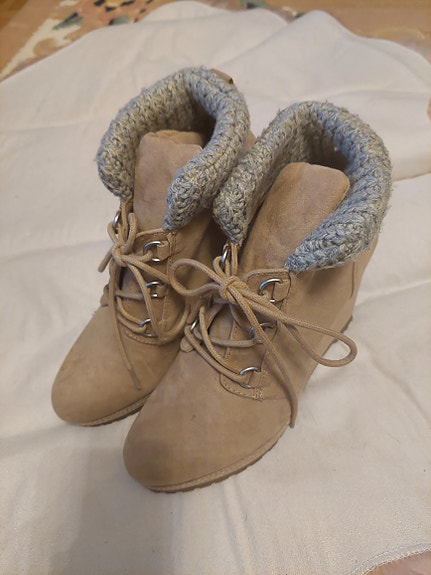 Nilkkurit beige mokkapinta (37)