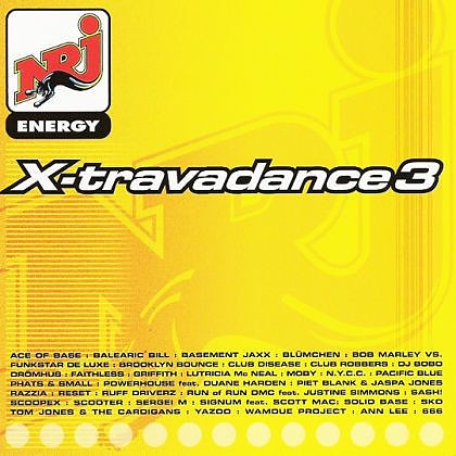 Energy X-travadance 3 (2CD) Mint!! Scooter Sash DJ Bobo 666