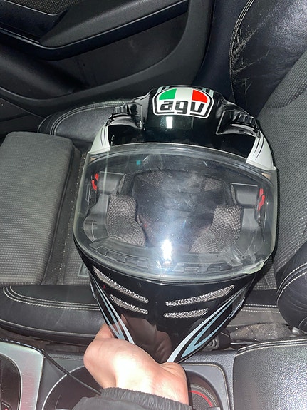 AGV moottoripyöräkypärä