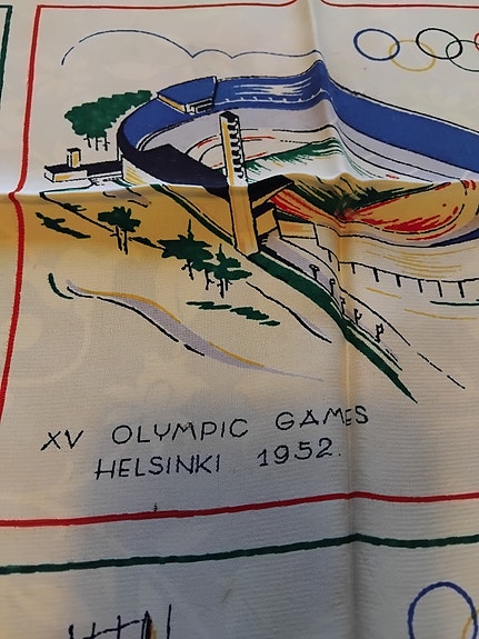 Helsingin Olympialaiset 1952 huivi