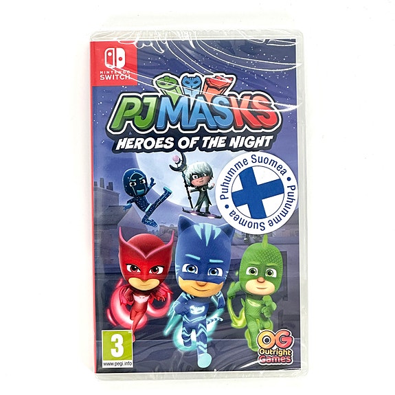 PJ Masks Heroes of the Night suomeksi switch