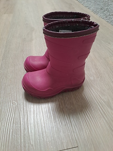 Lämpövuorelliset kumisaappaat, koko 24
