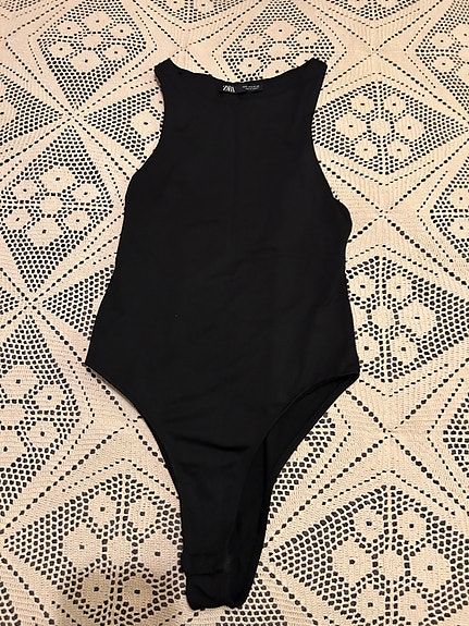 Zara Hihaton Naisten Body Musta S