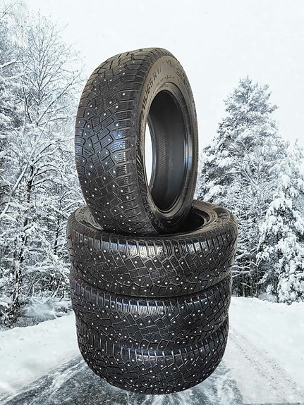 Nastarenkaat Continental Conti Ice Contact 2 DOT 2018 215/65 R17 103 T T 103